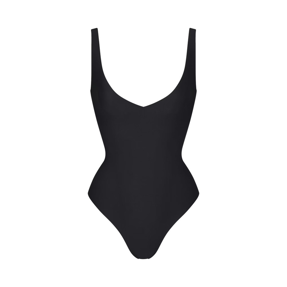 SKIMS body unlined plunge bodysuit